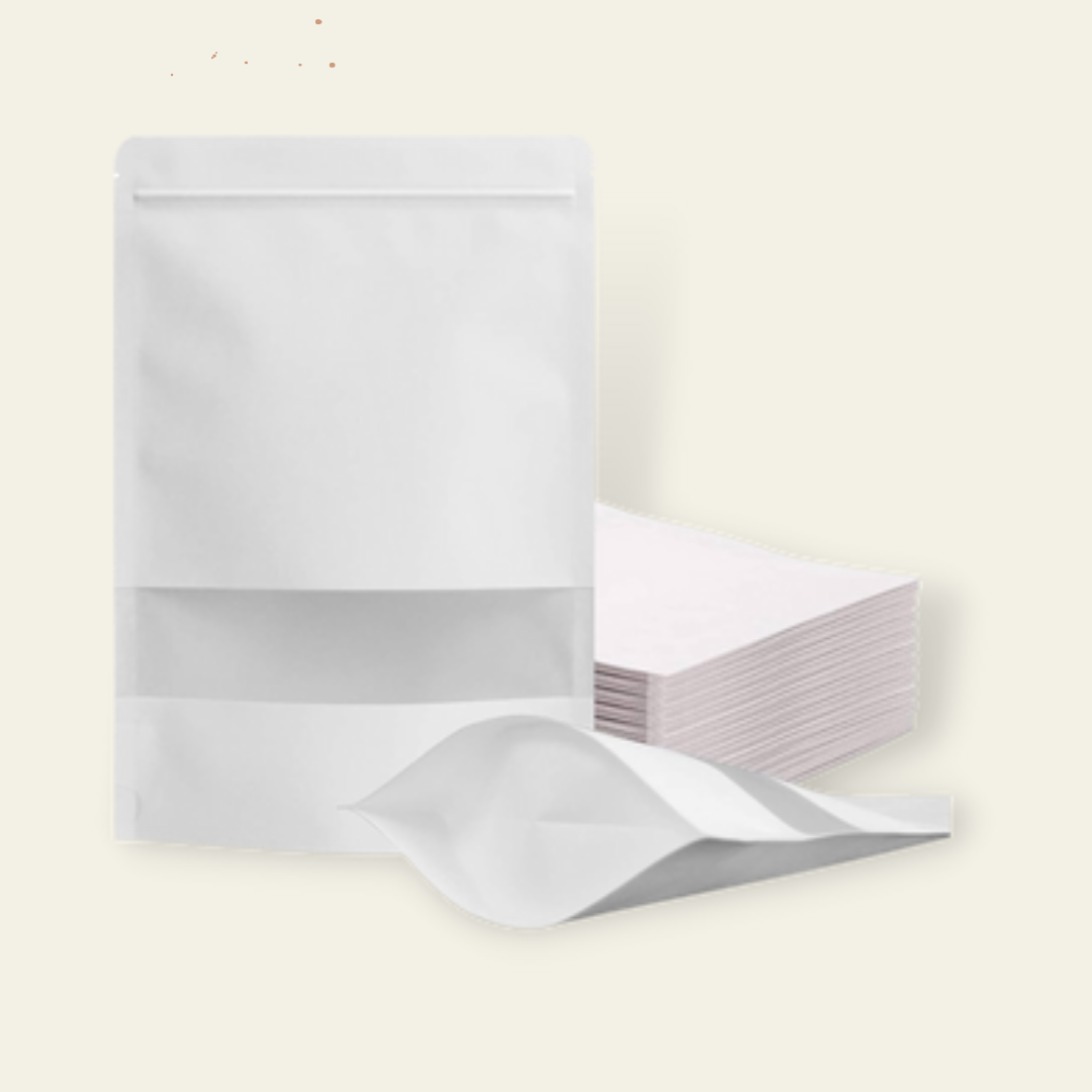 White Pouch with Window